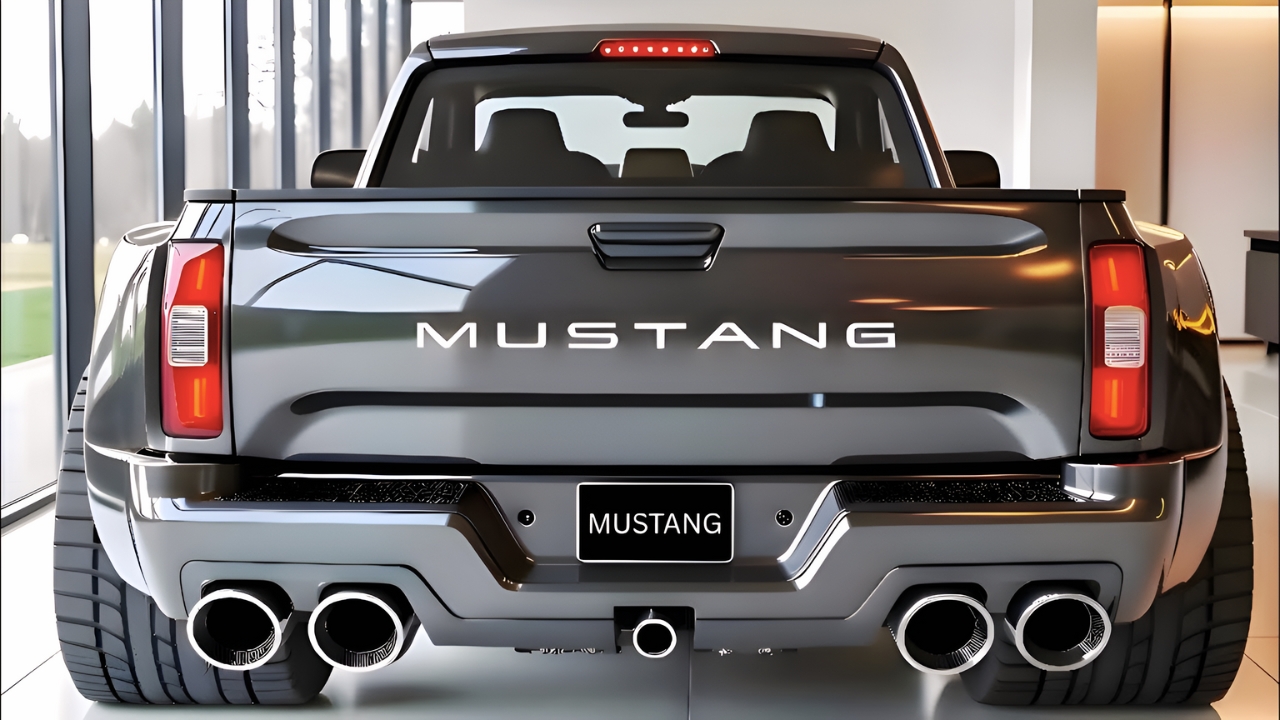 2026 Ford Mustang Pickup Truck America’s First Muscle Truck Revealed