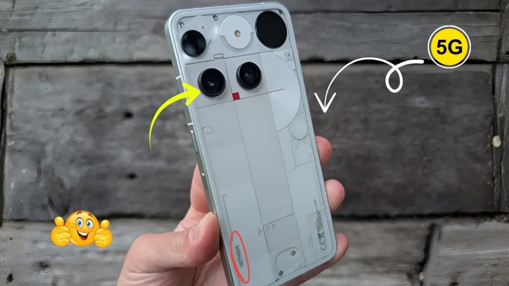 Nothing Phone 3 5G Premium Design 120Hz AMOLED Display and IP68 Durability