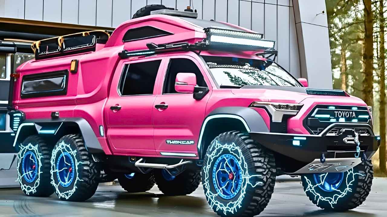 2026 Toyota 6×6 Motorhome Luxury Off-Grid Camper for Adventure Enthusiasts