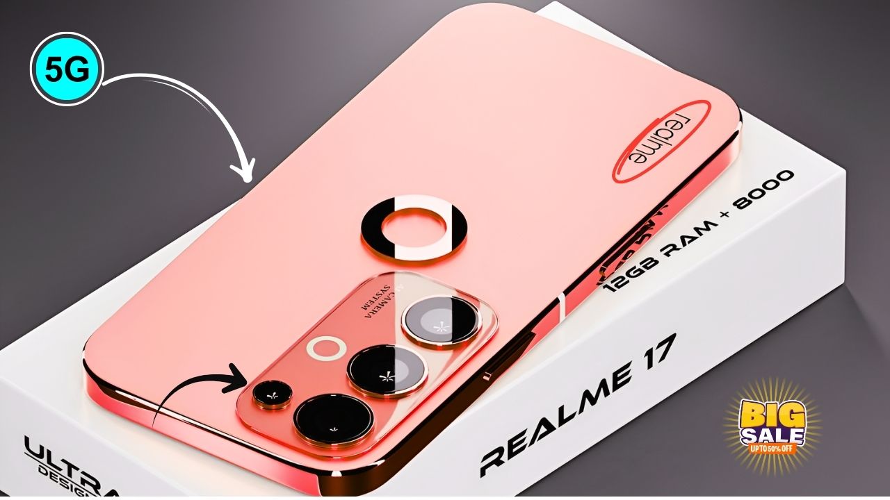 Realme 17 Pro 5G Full Specs Revealed 4K Display, Massive Battery, and High-End Performance