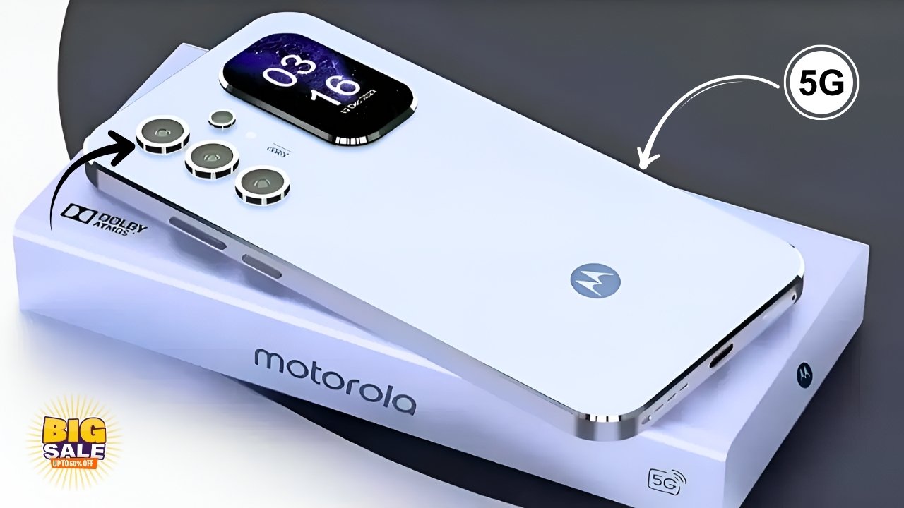 Motorola Unveils Feature Packed 5G Smartphone with Incredible 350MP Camera Long Lasting 7900mAh Battery and Smart AI Technology