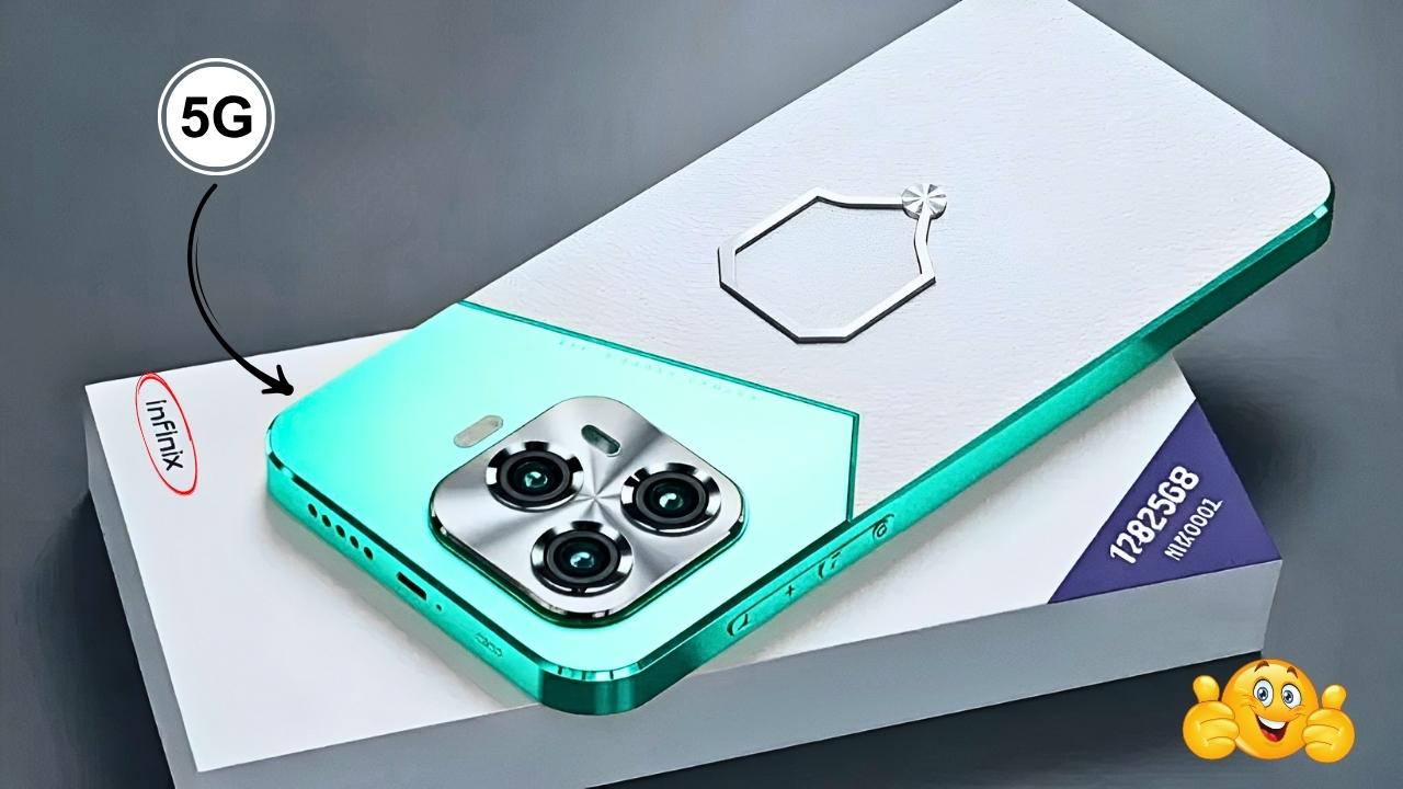 Infinix Premium 5G Smartphone 2025 Stylish Design, 5500mAh Battery & 256GB Storage