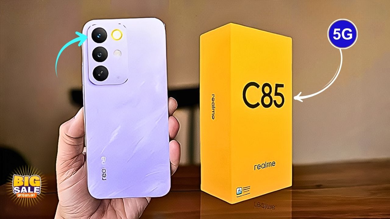 Realme C85 Series 2025 Launch Super Smooth 144Hz Screen, 7000mAh Power & AI Camera