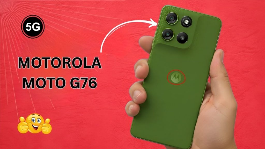 Motorola Moto G76 5G High-Speed Snapdragon 6s Gen 4, 120Hz Screen & Smooth 5G Connectivity