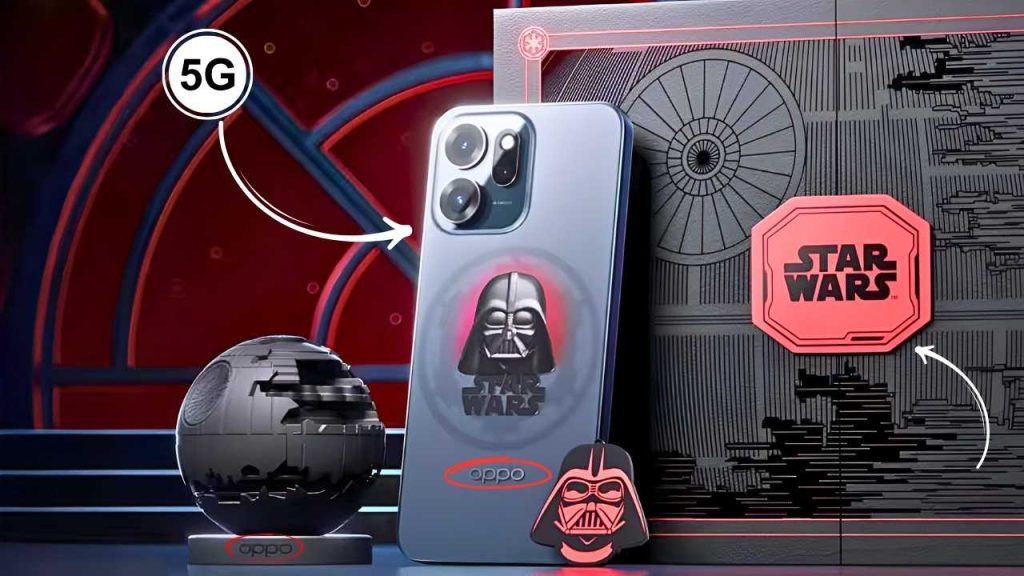 Oppo Reno 14F 5G Star Wars Edition Review High Storage 512GB and Darth Vader Styling