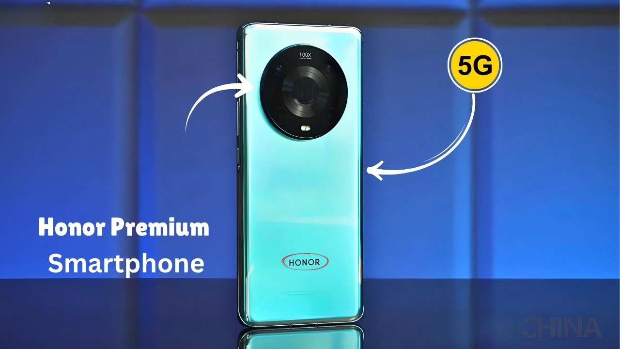 2026 Honor Premium Smartphone Stunning 6000-Nit Screen and Powerful 80W Wireless Charging