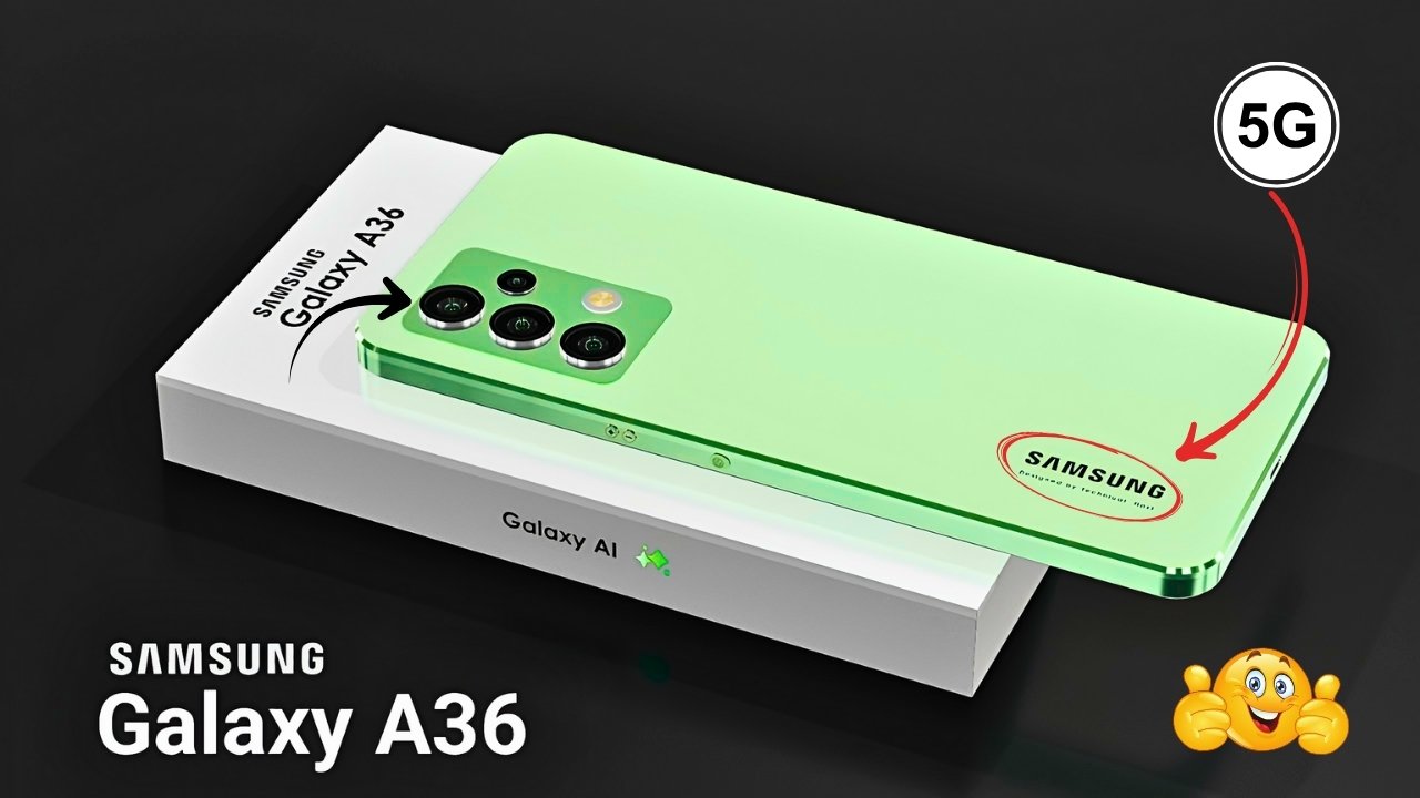 Galaxy A36 5G Official Launch Snapdragon 6 Gen 3, 50MP OIS Camera, and 12GB RAM