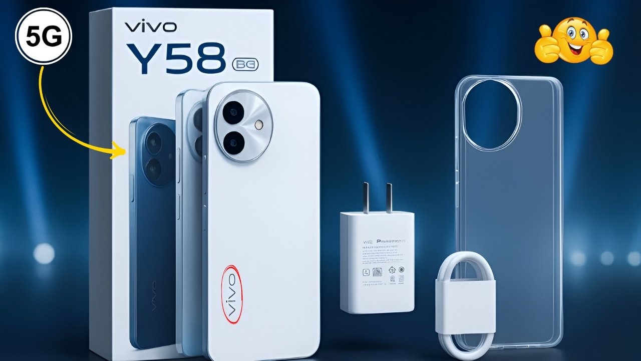 Vivo Y58 5G 2026 Launched Budget 5G Phone with 6.72-Inch Screen and 50MP CameraVivo Y58 5G 2026 Launched Budget 5G Phone with 6.72-Inch Screen and 50MP Camera