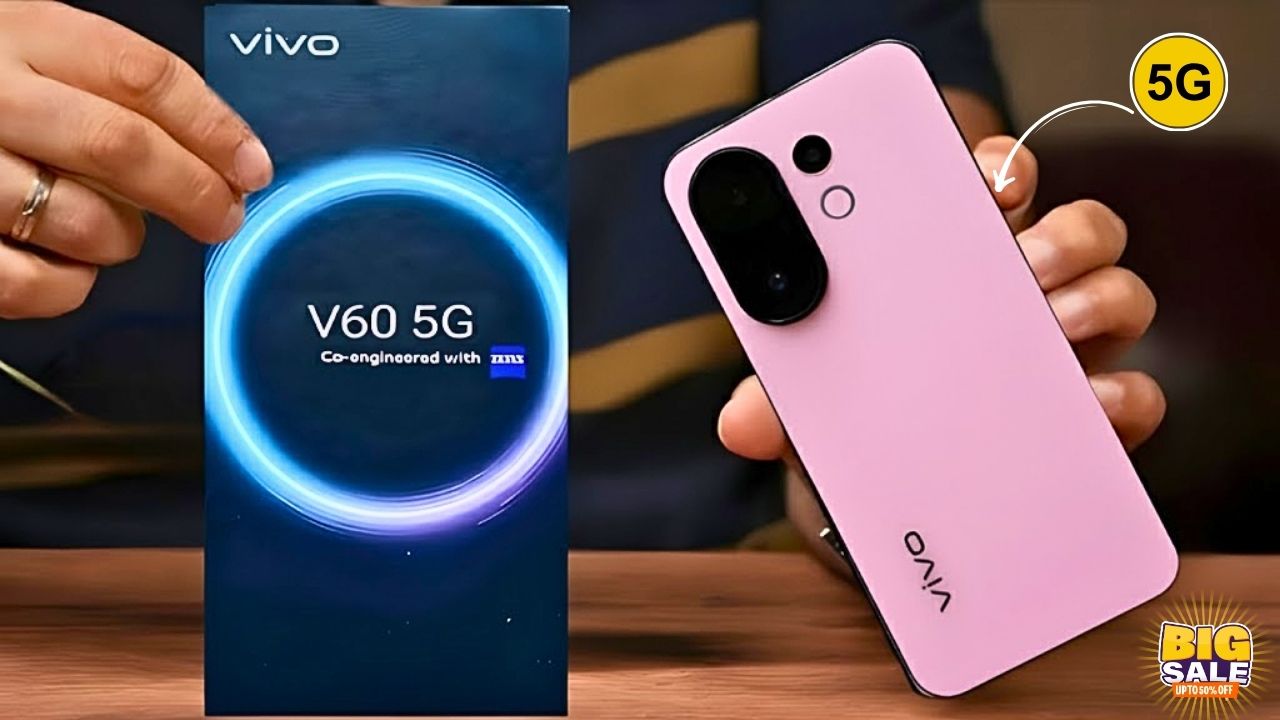 Vivo V60e 5G Official Launch Premium Display Massive Battery and Reliable Software Support