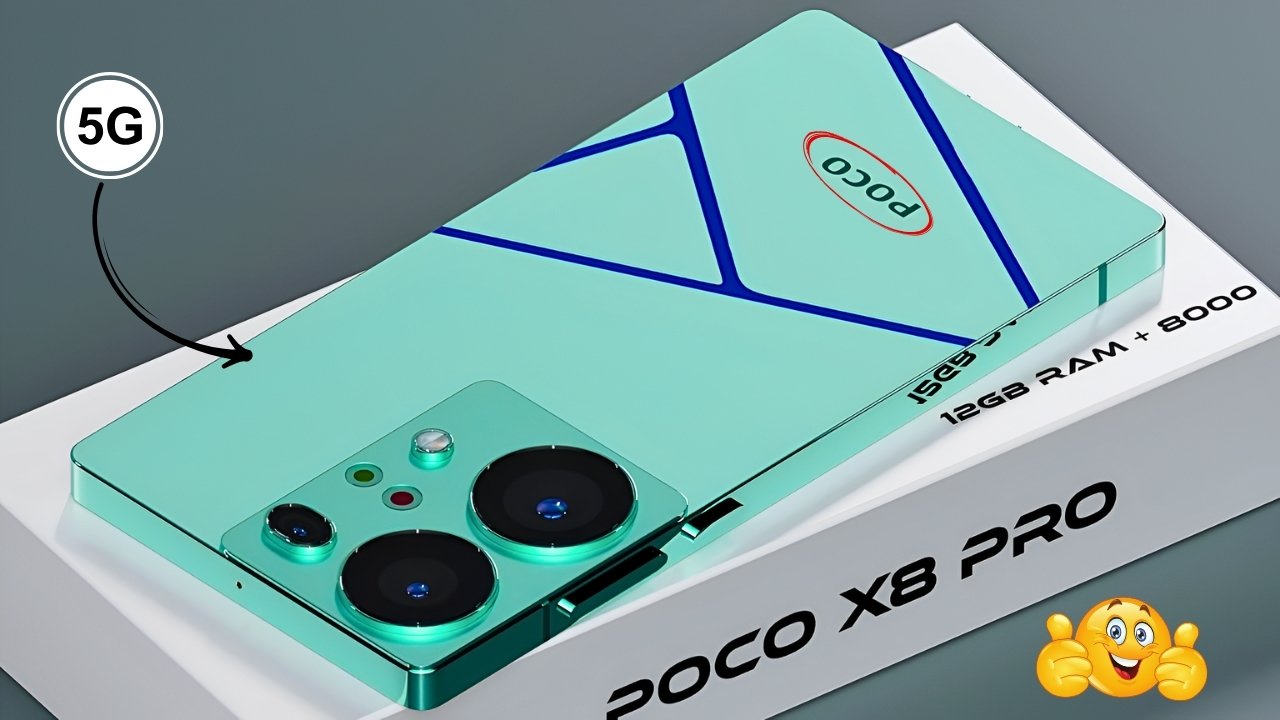 POCO F8 Pro 2025 Powerful Snapdragon 8 Elite Massive 7100mAh Battery & Upgraded Cameras